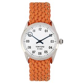 TOM FORD Tom Ford 002 Strap Watch Metallic
