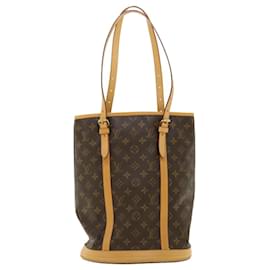 Louis Vuitton-LOUIS VUITTON Monogram Bucket GM Shoulder Bag M42236 LV Auth ro517-Monogram