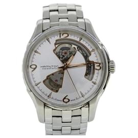 Autre Marque-Relógios de coração aberto HAMILTON Jazzmaster Silver H325650 Auth am3330-Prata