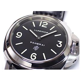 Panerai-PANERAI Luminor Base logo Acciaio PAM01000 Mens-Silvery