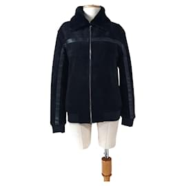 Autre Marque Black Jacket Polyester Elastane M Black