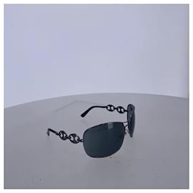 Gucci-Black Acetate Gucci Sunglasses-Black