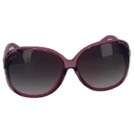 Gucci-Red Plastic Gucci Sunglasses-Red