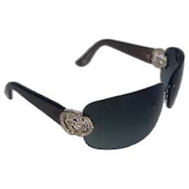 Gucci-Brown Plastic Gucci Sunglasses-Black