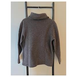 Fendi-Brown Polyester Fendi Sweater-Brown