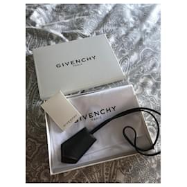 Givenchy-porta-chaves, charme, bolsa de jóias-Caqui