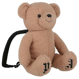 Palm Angels-Palm Angels Teddy Bear Backpack-Brown