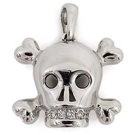 Dior Fiancee du Vampire Diamond Pendant Top Charm Silver hardware
