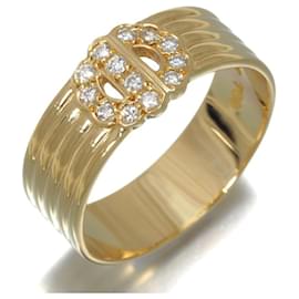 Dior-Dior Diamond Ring-Gold hardware