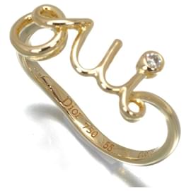 Dior-Dior Diamond Ring-Gold hardware