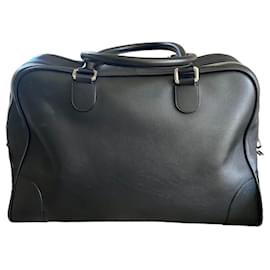 Loewe-Loewe Black Travel Amazona bag-Black
