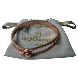 Pulseira de fivela de metal rosa GOOSSENS em muito bom estado / TM Rosa