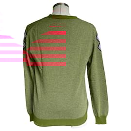 Hermès-Cachemire red cardigan-Multiple colors