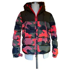 Moncler Printed nylon down puffer coat Multiple colors