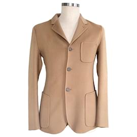 Jil Sander Unlined wool jacket Beige