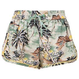 Zimmermann Shorts de cordão com estampa tropical Outro