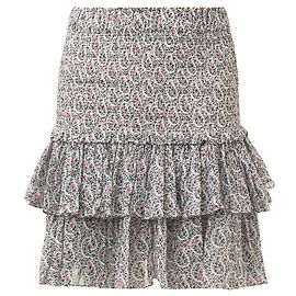 Isabel Marant Etoile Minissaia Naomi Cotton-Voile em Camadas Outro