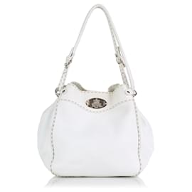 Fendi-Sac seau Fendi Selleria blanc-Blanc