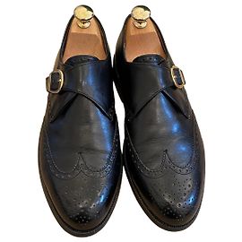 Sapatos com fivela Bally 40,5 (6,5) Couro preto Preto