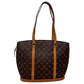 Louis Vuitton-LOUIS VUITTON Monogram Babylone Tote Bag M51102 LV Auth ep206-Other