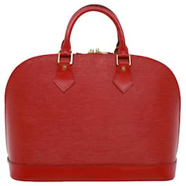 Louis Vuitton-LOUIS VUITTON Epi Alma Hand Bag Red Castilian M52147 LV Auth yk5314b-Red,Other