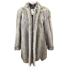Autre Marque-casaco de vison SAGA-Cinza