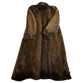 Autre Marque EMBA Mink Fur Coat Brown Brown