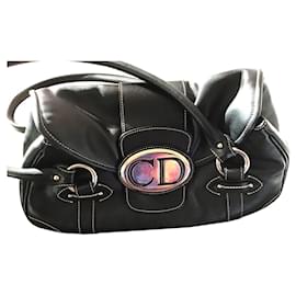 Christian Dior-Bolsos de mano-Negro