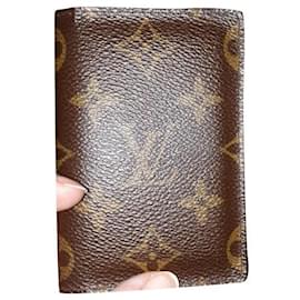 Louis Vuitton-Purses, wallets, cases-Dark brown