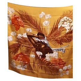 Sciarpa Hermès in seta multicolore 85x85 cm Multicolore