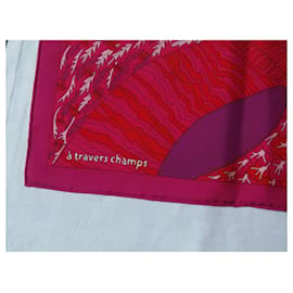 Hermès-A TRAVERS CHAMPS-Multicolore