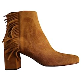 Saint Laurent-Ankle Boots-Brown