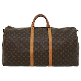 Louis Vuitton-Louis Vuitton Monogram Keepall Bandouliere55 Boston Bag M41414 LV Auth 32739-Other