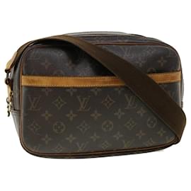 Louis Vuitton-LOUIS VUITTON Monogram Reporter PM Shoulder Bag M45254 LV Auth cl212-Monogram