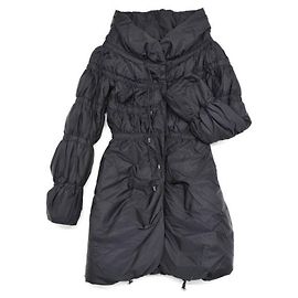 * ERMANNO SCERVINO / Ermanno Scervino piumino design drost 40 M equivalent Black [Capispalla da donna nero casual caldo] Nero