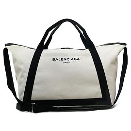 BALENCIAGA Bolso Boston Blanco