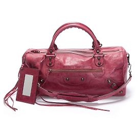 Balenciaga Twiggy Mini Sac Boston Rouge