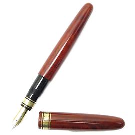 Thomas Wylde PLUMA VINTAGE OMAS AM 87 PISTÓN EN MADERA PLUMA BRUYERE BRIAWOOD Castaño