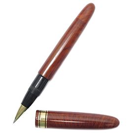 Thomas Wylde PENNA ROLLER VINTAGE OMAS AM 87 PENNA IN RADICA ORO Marrone