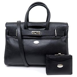 NOVA BOLSA DE OMBRO MAC DOUGLAS PYLA BUNI + CARTEIRA DE COURO DUROC Preto