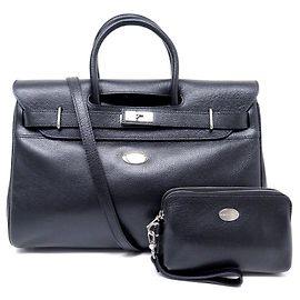 NOVA BOLSA DE OMBRO MAC DOUGLAS GRANDE PYLA BUNI + BOLSA COM ALÇA Preto
