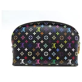 Louis Vuitton-NEUF TROUSSE LOUIS VUITTON M47355 POCHETTE COSMETIQUE MONOGRAM MURAKAMI POUCH-Noir