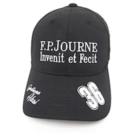 Autre Marque-NEUF CASQUETTE F.P. JOURNE INVENIT ET FECIT FFSA EQUIPE DE FRANCE NOIR BLACK CAP-Noir