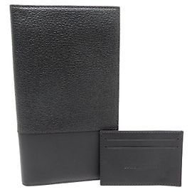 Autre Marque NEW WALLET + WATCH CARD HOLDER PARMIGIANI FLEURIER GRAINED LEATHER ORGANIZER Brown