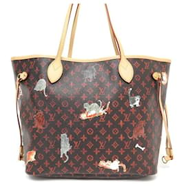 Louis Vuitton-NEUF SAC A MAIN LOUIS VUITTON CATOGRAM GRACE CODDINGTON NEVERFULL MONOGRAM BAG-Marron