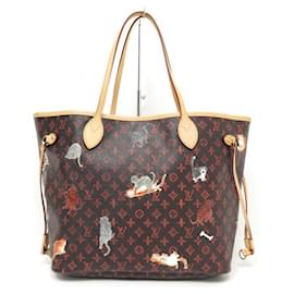 Louis Vuitton-NEUF SAC A MAIN LOUIS VUITTON CATOGRAM GRACE CODDINGTON NEVERFULL MONOGRAM BAG-Marron