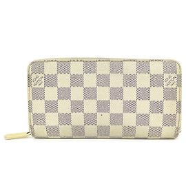LOUIS VUITTON CLEMENCE WALLET DAMIER CANVAS BEIGE N60111 WALLET PURSE Beige