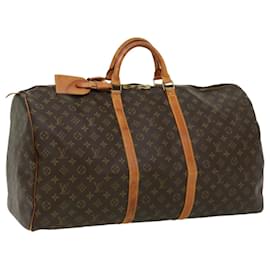 Louis Vuitton-Louis Vuitton-Monogramm Keepall 60 Boston Bag M.41422 LV Auth 32842-Andere