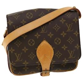 Louis Vuitton-LOUIS VUITTON Monogram Cartouchiere MM Shoulder Bag M51253 LV Auth 32988-Other
