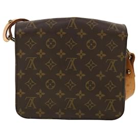 Louis Vuitton-LOUIS VUITTON Monogram Cartouchiere MM Shoulder Bag M51253 LV Auth 32988-Other